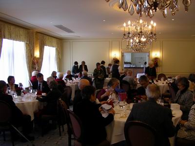 Christmas luncheon at the Rosedale Golf Club