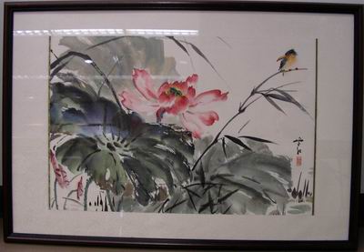 Flower and bird painting